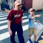 Cゴールへ向かう途中。孫がいろいろフォローしてくれて